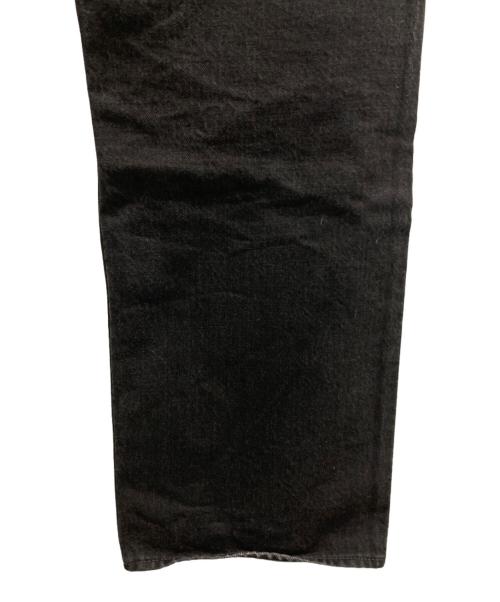 MARKA（マーカ）MARKA (マーカ) RELAX STRAIGHT FIT JEANS ブラック サイズ:2の古着・服飾アイテム