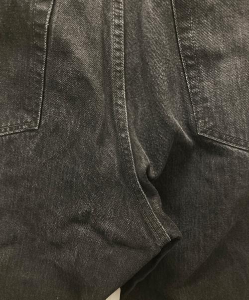 MARKA（マーカ）MARKA (マーカ) RELAX STRAIGHT FIT JEANS ブラック サイズ:2の古着・服飾アイテム