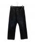 MARKA（マーカ）の古着「RELAX STRAIGHT FIT JEANS」｜ブラック