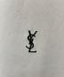 中古・古着 Yves Saint Laurent pour homme (イヴサンローラン プールオム) ワンポイントロゴ刺繍ジップジャケット ホワイト サイズ:105：10000円