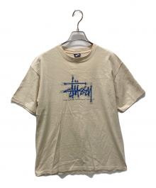 stussy（ステューシー）の古着「プリントTシャツ」｜ベージュ