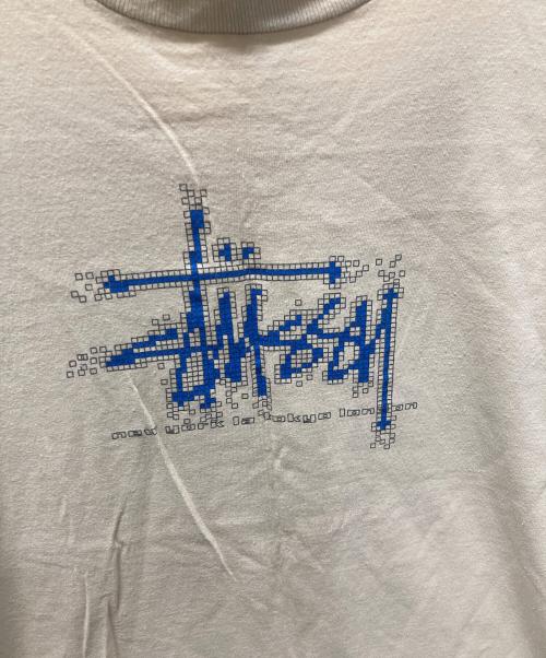 stussy（ステューシー）stussy (ステューシー) プリントTシャツ ベージュ サイズ:Lの古着・服飾アイテム