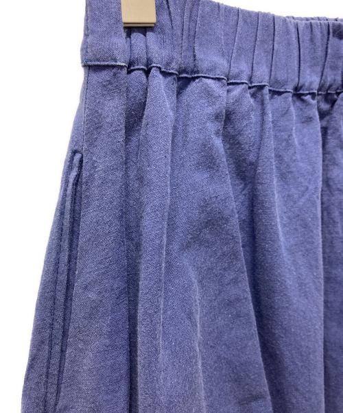 Jikonka（ジコンカ）Jikonka (ジコンカ) コットンリネンバルーンスカート ネイビー サイズ:表記無しの古着・服飾アイテム