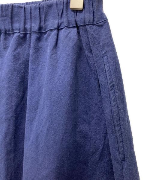 Jikonka（ジコンカ）Jikonka (ジコンカ) コットンリネンバルーンスカート ネイビー サイズ:表記無しの古着・服飾アイテム