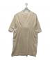 evam eva (エヴァムエヴァ) cotton linen drop pocket OP/コットンリネンドレープポケットワンピース アイボリー サイズ:FREE：6000円