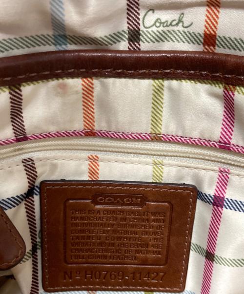 COACH（コーチ）COACH (コーチ) ソーホー ブリーカー ワンショルダーバッグ ブラウンの古着・服飾アイテム