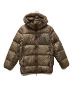 NANGAナンガ）の古着「MOUNTAIN LODGE DOWN HOODIE JACKET/ダウンジャケット」｜ブラウン