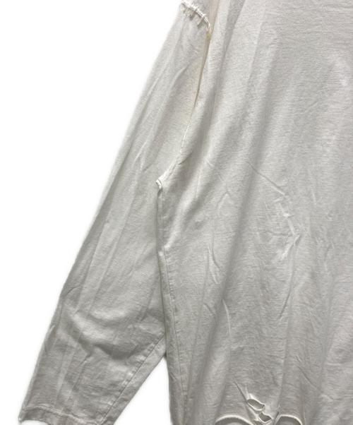 DISCOVERED（ディスカバード）DISCOVERED (ディスカバード) LOOPING DAMAGE CUTSEWN ホワイト サイズ:1の古着・服飾アイテム