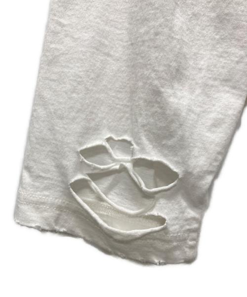 DISCOVERED（ディスカバード）DISCOVERED (ディスカバード) LOOPING DAMAGE CUTSEWN ホワイト サイズ:1の古着・服飾アイテム