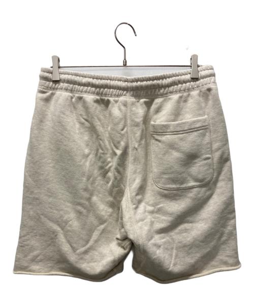 SAINT MICHAEL（セントマイケル）SAINT MICHAEL (セントマイケル) SWEAT SHORTS/スウェットハーフパンツ ベージュ サイズ:Mの古着・服飾アイテム