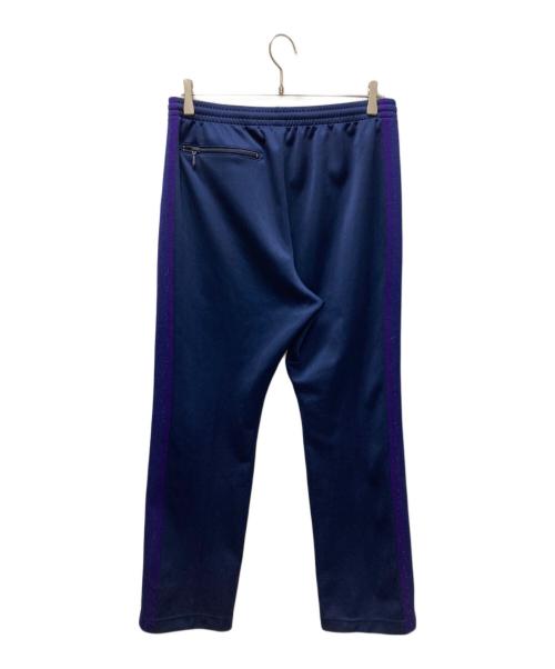 Needles（ニードルズ）Needles (ニードルズ) Narrow Track Pant-Poly Smooth/トラックパンツ ネイビー サイズ:Mの古着・服飾アイテム