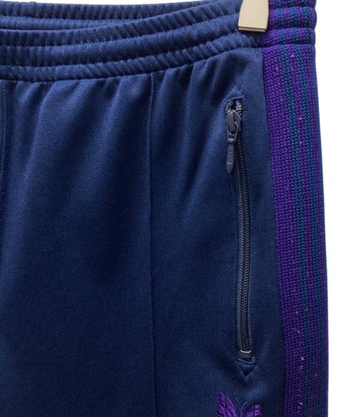 Needles（ニードルズ）Needles (ニードルズ) Narrow Track Pant-Poly Smooth/トラックパンツ ネイビー サイズ:Mの古着・服飾アイテム
