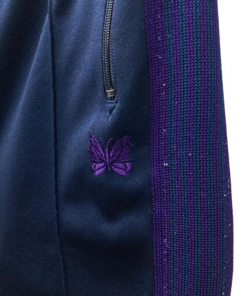 Needles（ニードルズ）Needles (ニードルズ) Narrow Track Pant-Poly Smooth/トラックパンツ ネイビー サイズ:Mの古着・服飾アイテム