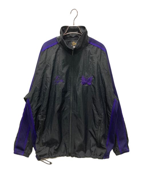 Needles（ニードルズ）Needles (ニードルズ) BEAMS (ビームス) 別注 Nylon Track Jacket/ナイロントラックジャケット ブラック サイズ:XLの古着・服飾アイテム