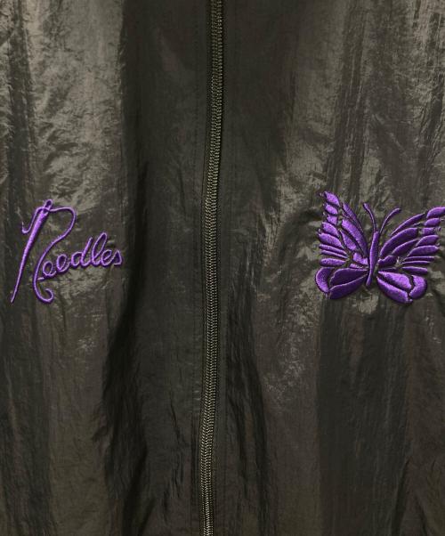 Needles（ニードルズ）Needles (ニードルズ) BEAMS (ビームス) 別注 Nylon Track Jacket/ナイロントラックジャケット ブラック サイズ:XLの古着・服飾アイテム