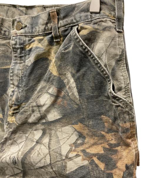 CarHartt（カーハート）CarHartt (カーハート) 00‘sリアルツリーカモペインターパンツ ブラウン サイズ:36の古着・服飾アイテム