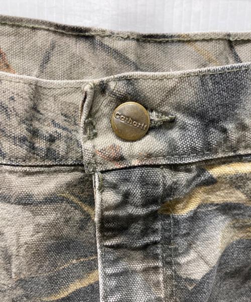 CarHartt（カーハート）CarHartt (カーハート) 00‘sリアルツリーカモペインターパンツ ブラウン サイズ:36の古着・服飾アイテム
