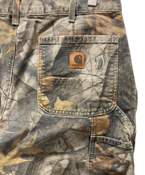 CarHartt（カーハート）CarHartt (カーハート) 00‘sリアルツリーカモペインターパンツ ブラウン サイズ:36の古着・服飾アイテム