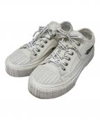 MARC JACOBSマークジェイコブス）の古着「THE CANVAS SNEAKER/ダメージスニーカー」｜ホワイト