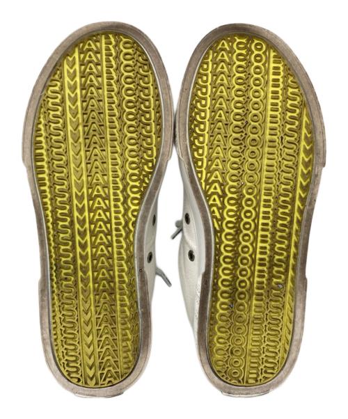 MARC JACOBS（マークジェイコブス）MARC JACOBS (マークジェイコブス) THE CANVAS SNEAKER/ダメージスニーカー ホワイト サイズ:36の古着・服飾アイテム
