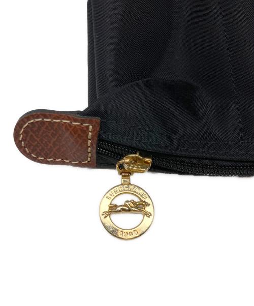 LONGCHAMP（ロンシャン）LONGCHAMP (ロンシャン) ル プリアージュS トップハンドルバッグ ブラックの古着・服飾アイテム