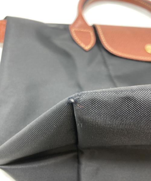 LONGCHAMP（ロンシャン）LONGCHAMP (ロンシャン) ル プリアージュS トップハンドルバッグ ブラックの古着・服飾アイテム