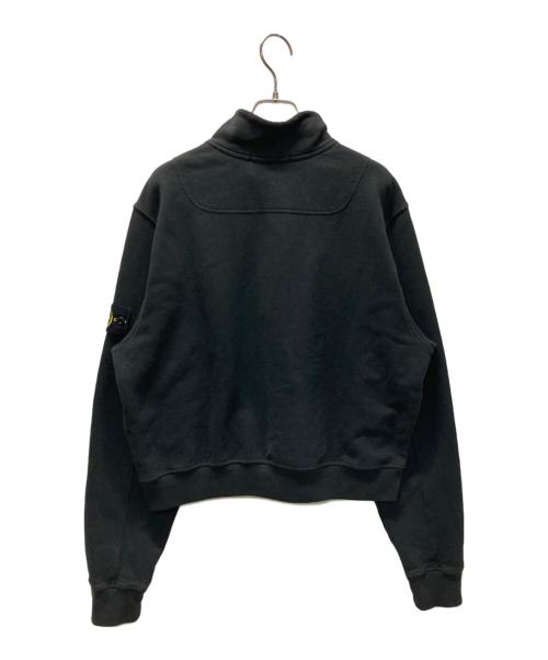 STONE ISLAND（ストーンアイランド）STONE ISLAND (ストーンアイランド) スウェットシャツ/ハーフジップスウェット ブラック サイズ:XLの古着・服飾アイテム