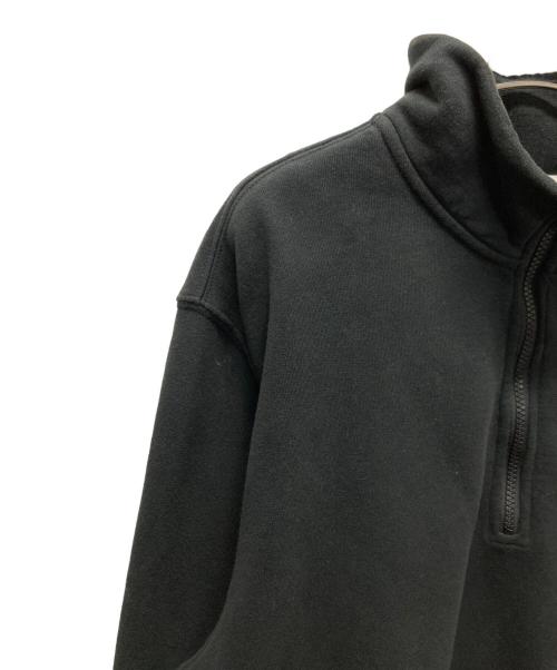 STONE ISLAND（ストーンアイランド）STONE ISLAND (ストーンアイランド) スウェットシャツ/ハーフジップスウェット ブラック サイズ:XLの古着・服飾アイテム