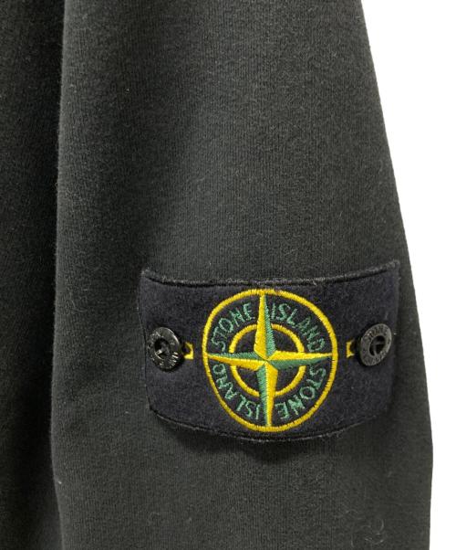 STONE ISLAND（ストーンアイランド）STONE ISLAND (ストーンアイランド) スウェットシャツ/ハーフジップスウェット ブラック サイズ:XLの古着・服飾アイテム