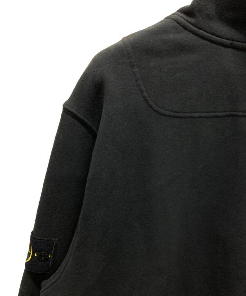 STONE ISLAND（ストーンアイランド）STONE ISLAND (ストーンアイランド) スウェットシャツ/ハーフジップスウェット ブラック サイズ:XLの古着・服飾アイテム
