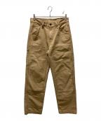 LEVI'Sリーバイス）の古着「WORKWEAR ジーンズ ルーズストレート ダブルニー」｜ブラウン