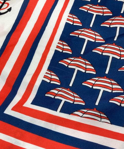 GRACE CLASS（グレースクラス）GRACE CLASS (グレースクラス) マリンプリントワンピース アイボリー×オレンジ サイズ:Sの古着・服飾アイテム