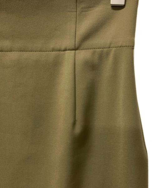 Noble（ノーブル）Noble (ノーブル) ジャージーライクカラータイトスカート カーキ サイズ:36の古着・服飾アイテム