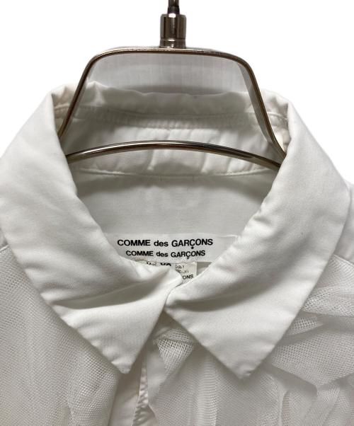 COMME des GARCONS COMME des GARCONS（コムデギャルソン コムデギャルソン）COMME des GARCONS COMME des GARCONS (コムデギャルソン コムデギャルソン) 断ち切りシャツブラウス ホワイト サイズ:XSの古着・服飾アイテム