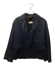 Maison Margiela（メゾンマルジェラ）の古着「ダブルジャケット」｜ネイビー