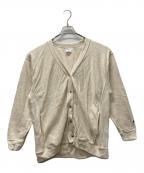 ETRE TOKYO×Champion REVERSE WEAVEエトレトウキョウ×チャンピオン リバース ウィーブ）の古着「スウェットカーディガン」｜アイボリー