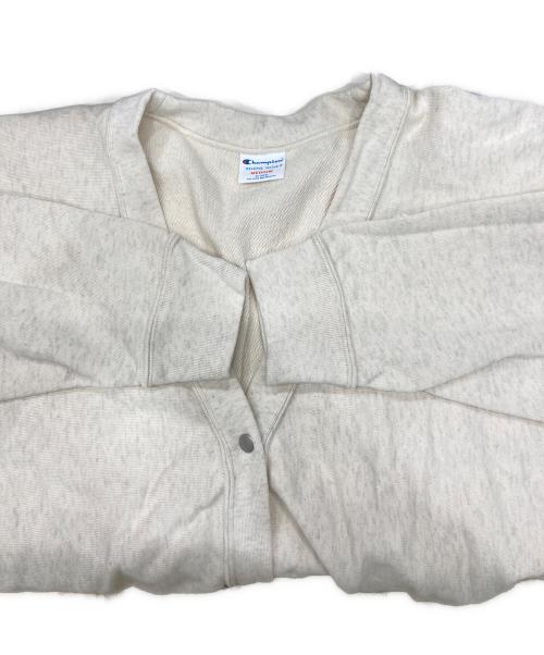 ETRE TOKYO（エトレトウキョウ）ETRE TOKYO (エトレトウキョウ) Champion REVERSE WEAVE (チャンピオン リバース ウィーブ) スウェットカーディガン アイボリー サイズ:Mの古着・服飾アイテム