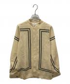 HYKEハイク）の古着「PRINTED BLOUSE」｜ベージュ