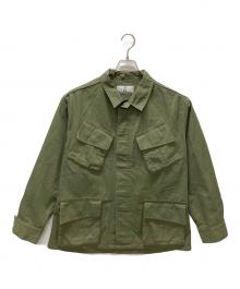 Curensology（カレンソロジー）の古着「＆RC Fatigue Jacket」｜カーキ