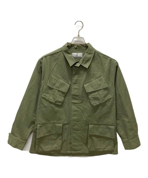 Curensology（カレンソロジー）Curensology (カレンソロジー) ＆RC Fatigue Jacket カーキ サイズ:Fの古着・服飾アイテム