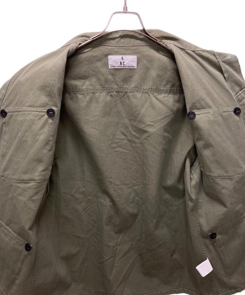 Curensology（カレンソロジー）Curensology (カレンソロジー) ＆RC Fatigue Jacket カーキ サイズ:Fの古着・服飾アイテム