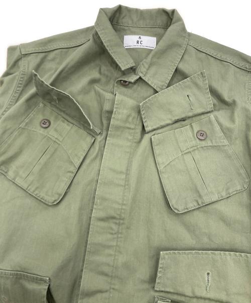 Curensology（カレンソロジー）Curensology (カレンソロジー) ＆RC Fatigue Jacket カーキ サイズ:Fの古着・服飾アイテム