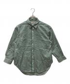 journal standard L'essageジャーナルスタンダード レサージュ）の古着「THOMAS MASON ロングシャツ」｜グリーン