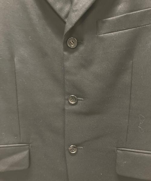 COMME des GARCONS HOMME PLUS（コムデギャルソンオムプリュス）COMME des GARCONS HOMME PLUS (コムデギャルソンオムプリュス) スリーブレスウール3Bテーラードジャケット/3Bベスト ブラック サイズ:Sの古着・服飾アイテム