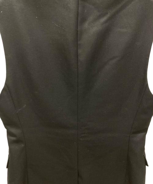 COMME des GARCONS HOMME PLUS（コムデギャルソンオムプリュス）COMME des GARCONS HOMME PLUS (コムデギャルソンオムプリュス) スリーブレスウール3Bテーラードジャケット/3Bベスト ブラック サイズ:Sの古着・服飾アイテム