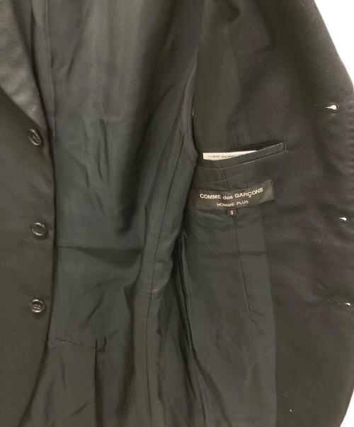 COMME des GARCONS HOMME PLUS（コムデギャルソンオムプリュス）COMME des GARCONS HOMME PLUS (コムデギャルソンオムプリュス) スリーブレスウール3Bテーラードジャケット/3Bベスト ブラック サイズ:Sの古着・服飾アイテム