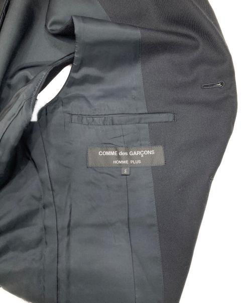 COMME des GARCONS HOMME PLUS（コムデギャルソンオムプリュス）COMME des GARCONS HOMME PLUS (コムデギャルソンオムプリュス) スリーブレスウール3Bテーラードジャケット/3Bベスト ブラック サイズ:Sの古着・服飾アイテム