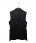 COMME des GARCONS HOMME PLUS (コムデギャルソンオムプリュス) スリーブレスウール3Bテーラードジャケット/3Bベスト ブラック サイズ:S：25000円