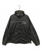 The Ennnoy Professionalザ エンノイ プロフェッショナル）の古着「PIPING NYLON TRACK SUIT/ナイロントラックジャケット」｜ブラック
