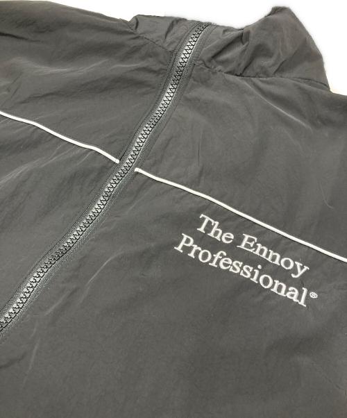 The Ennnoy Professional（ザ エンノイ プロフェッショナル）The Ennnoy Professional (ザ エンノイ プロフェッショナル) PIPING NYLON TRACK SUIT/ナイロントラックジャケット ブラック サイズ:Mの古着・服飾アイテム